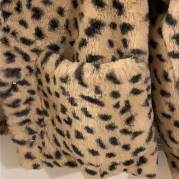 cozy cheetah jacket - Picture 2 of 2